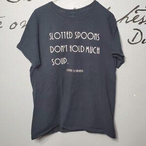 Into the Woods Quote Black Tee, M
